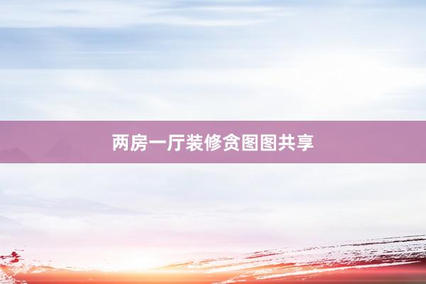 两房一厅装修贪图图共享